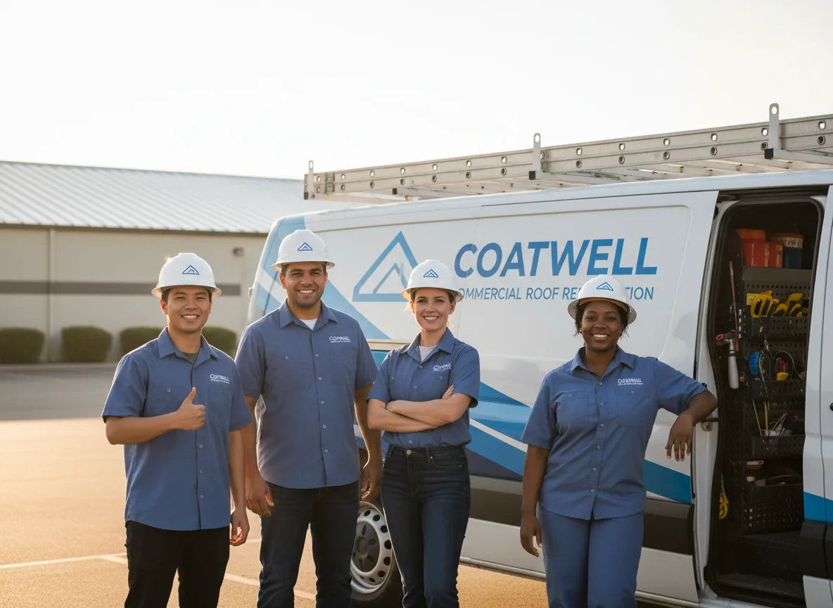 Commercial roof coating company in Woodway, TX